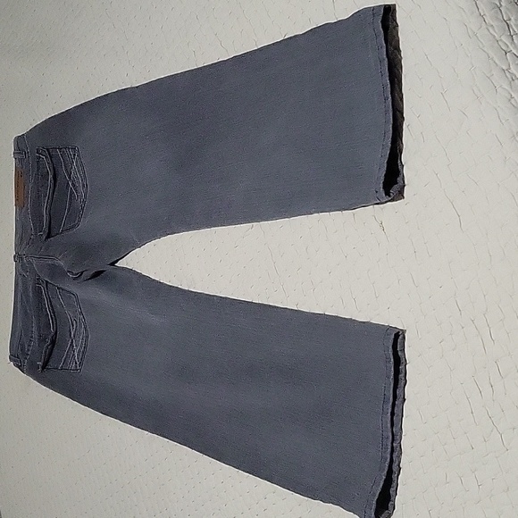 Y2K  Loose Thread Grayish Black Jeans Mens Size 34/32 - Picture 1 of 10